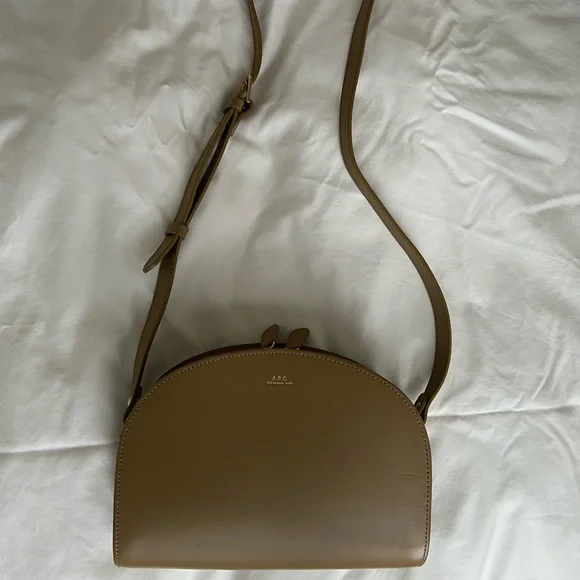 APC Demi Lune Bag in Beige, lightly used - Picture 5 of 6